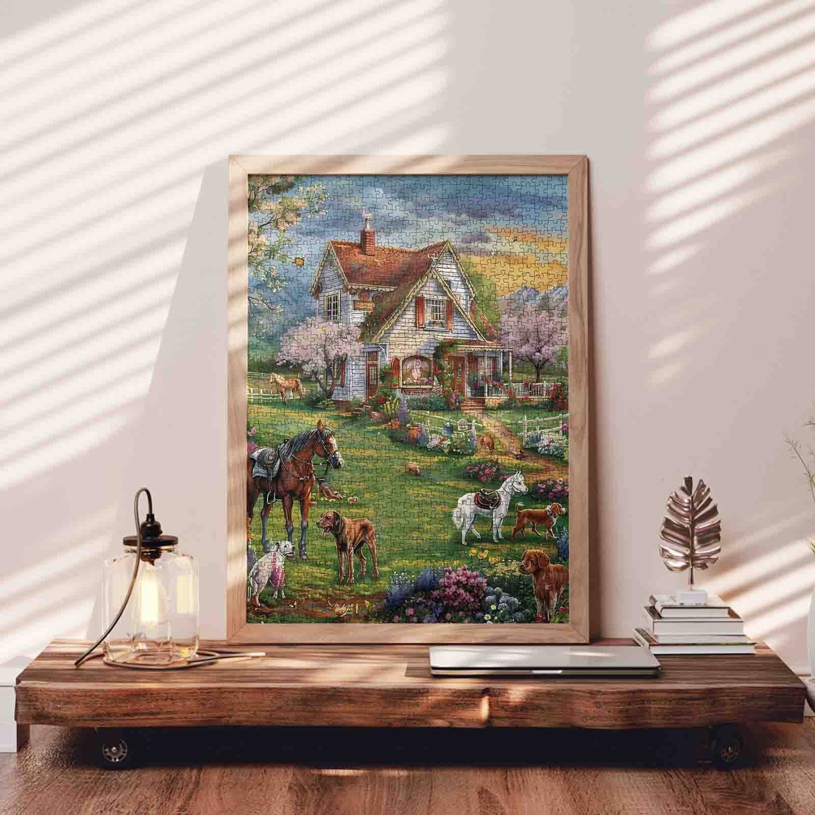 tucocoo-country-house-with-animals-puzzle-1000-teile image 3