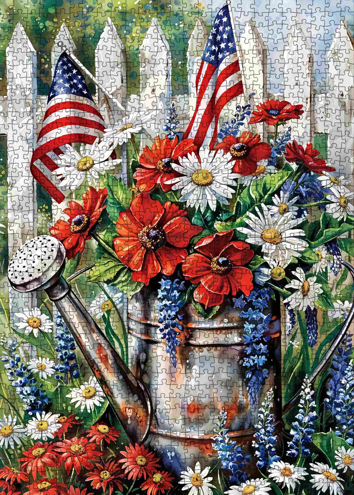 tucocoo-patriotic-garden-blooms-puzzle-1000-teile-garten image 2