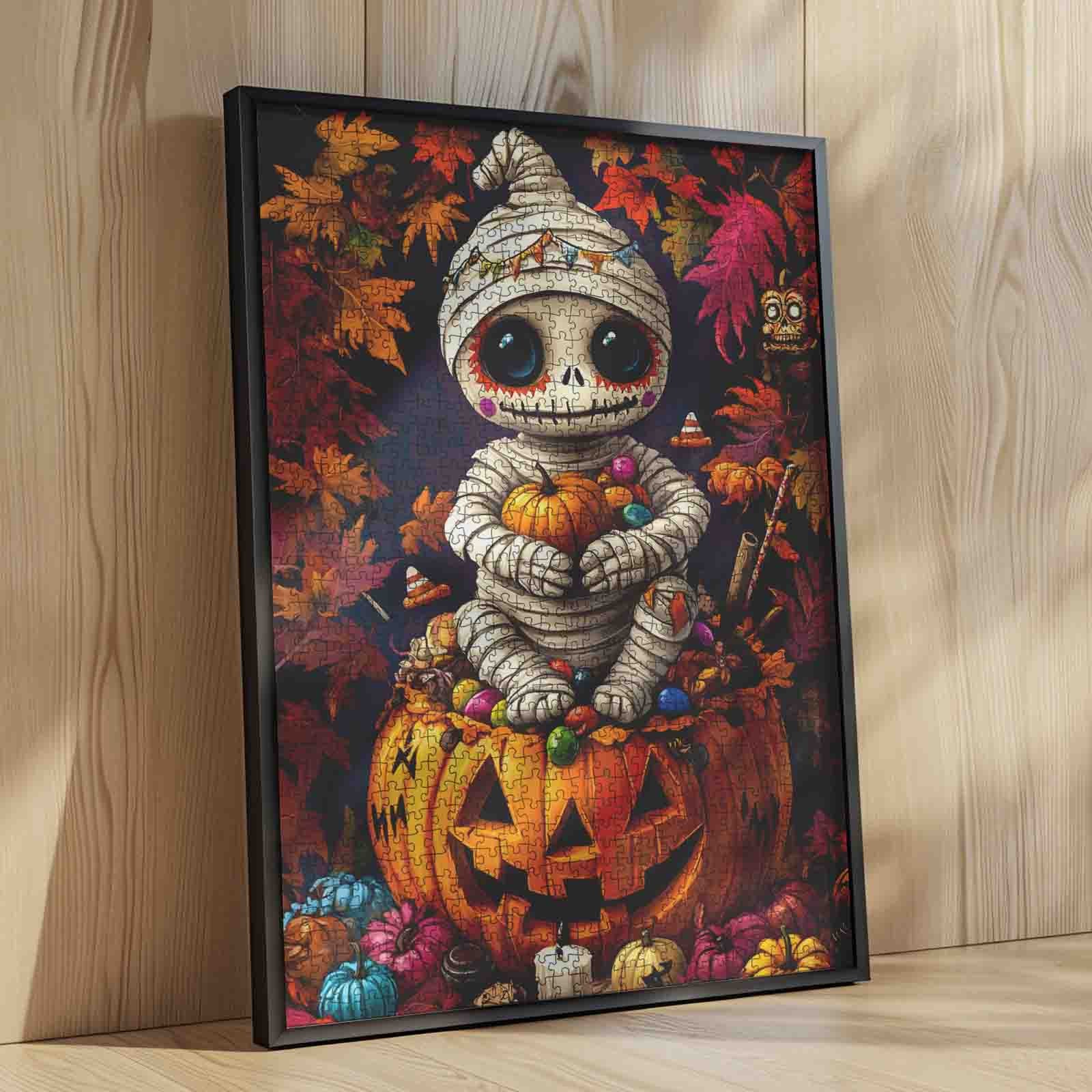 tucocoo-cute-halloween-mummy-puzzle-1000-teile-k-rbis image 4