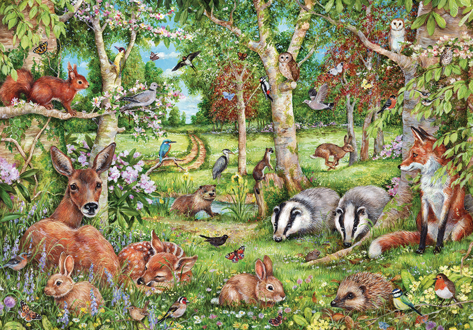 otter-house-woodland-adventures-puzzle-500-teile image 1
