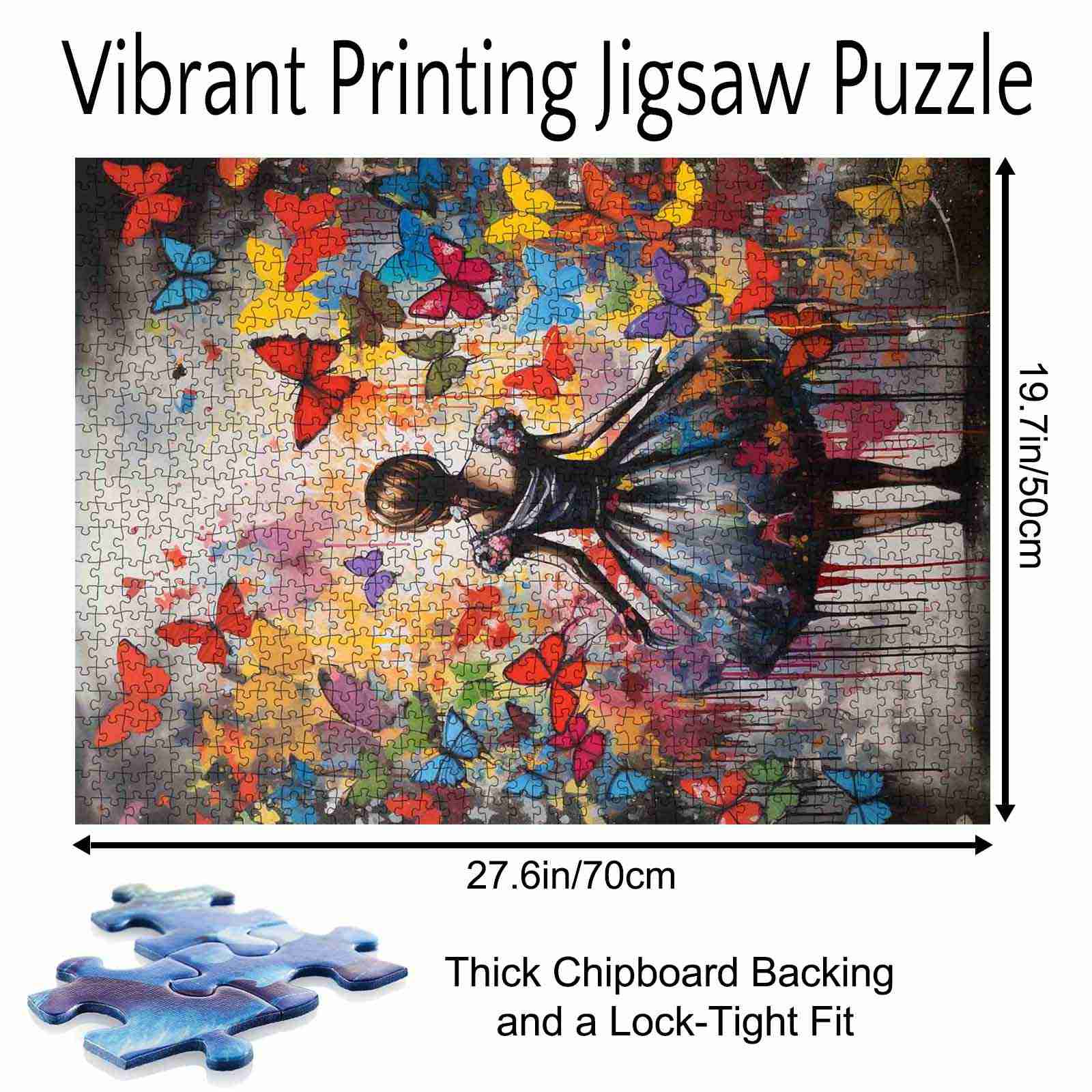 tucocoo-colorful-butterfly-girl-puzzle-1000-teile-graffiti image 5