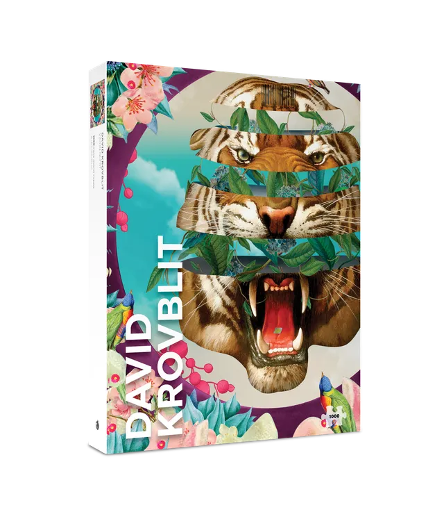 pomegranate-krovblit-vision-quest-puzzle-1000-teile-collage image 1