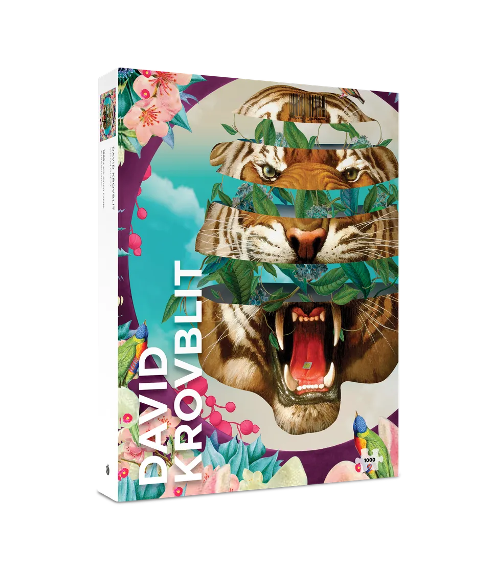 pomegranate-krovblit-vision-quest-puzzle-1000-teile-collage image 1