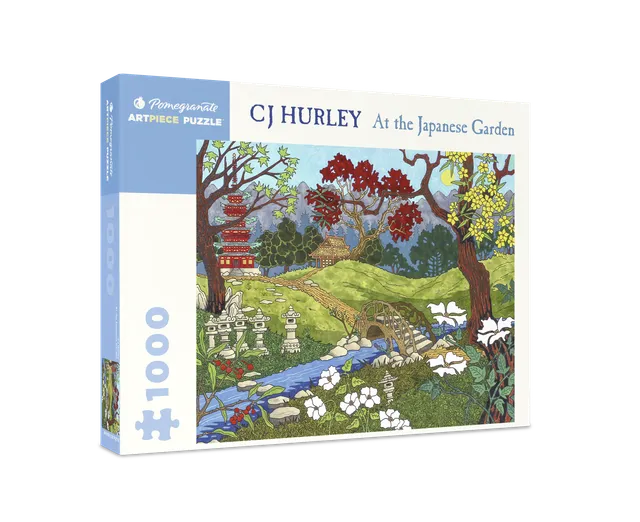 pomegranate-cj-hurley-japanese-garden-puzzle-1000-teile image 1