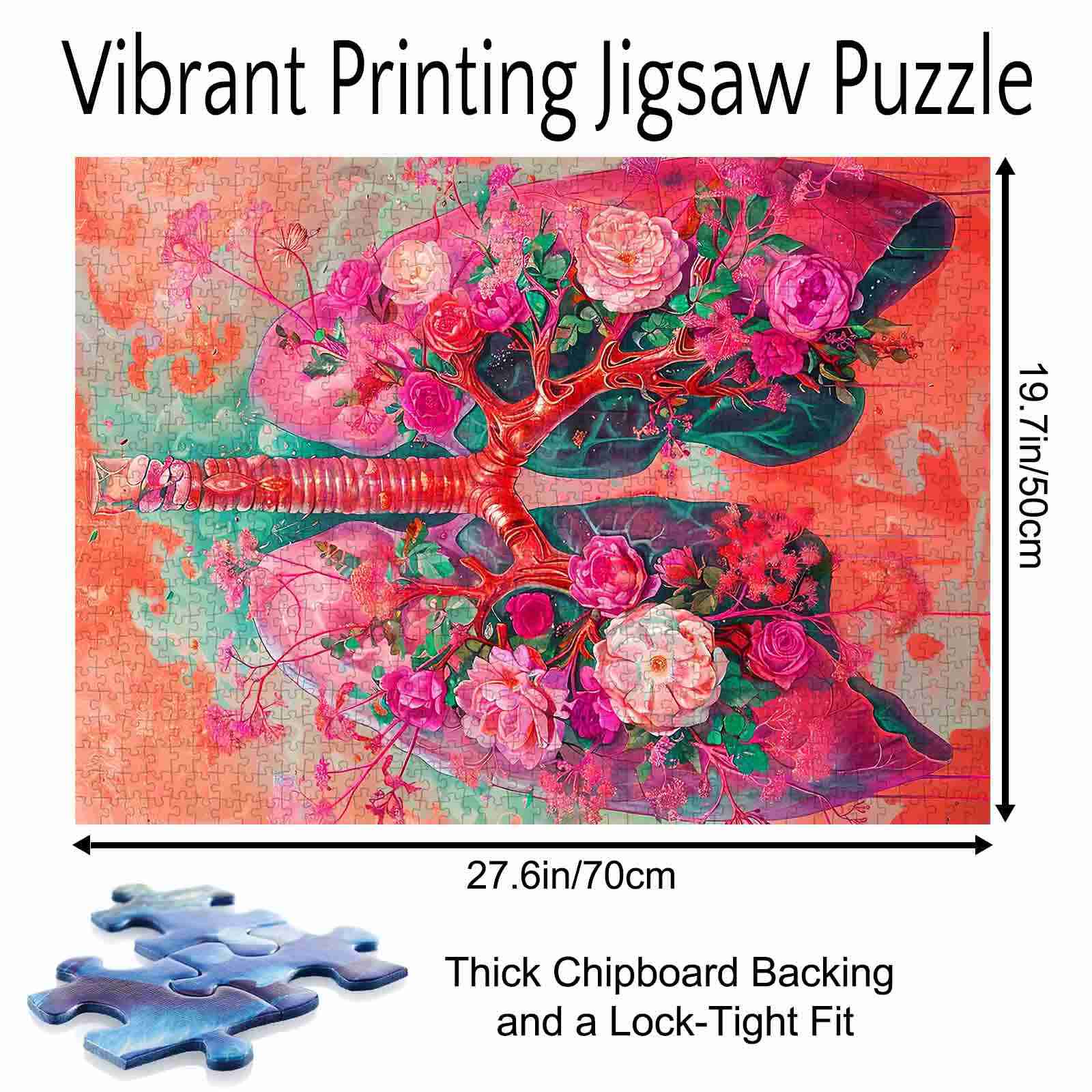 tucocoo-floral-lungs-puzzle-1000-teile-blumenmotiv image 5