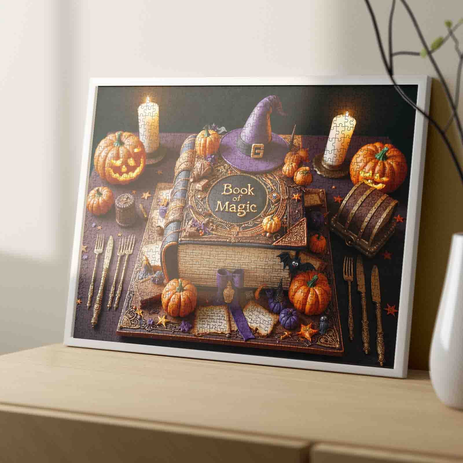 tucocoo-magic-spell-book-cake-puzzle-1000-teile-halloween image 4
