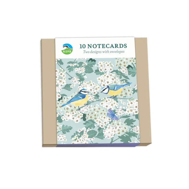 otter-house-rspb-white-blossom-karten-set-10-st-ck-v-gel image 1