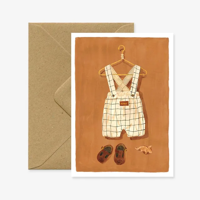 all-the-ways-to-say-overall-cream-baby-gru-karte-a6-zart image 1