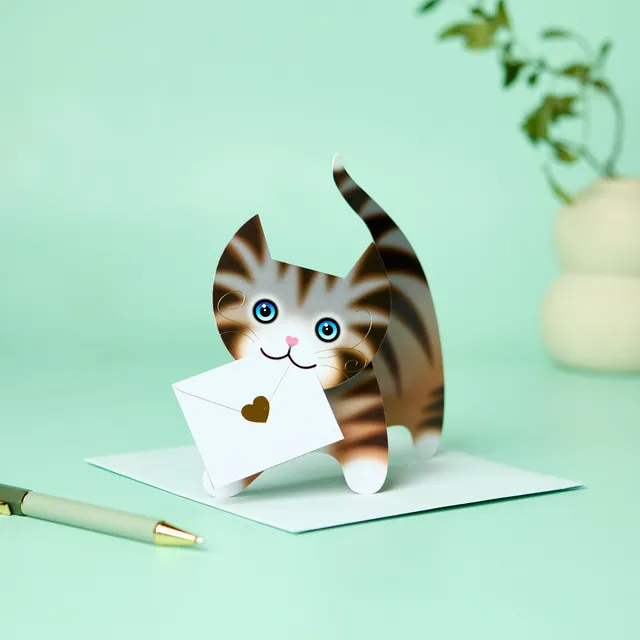 special-delivery-katze-tabby-3d-grusskarte-mark-jamieson image 1