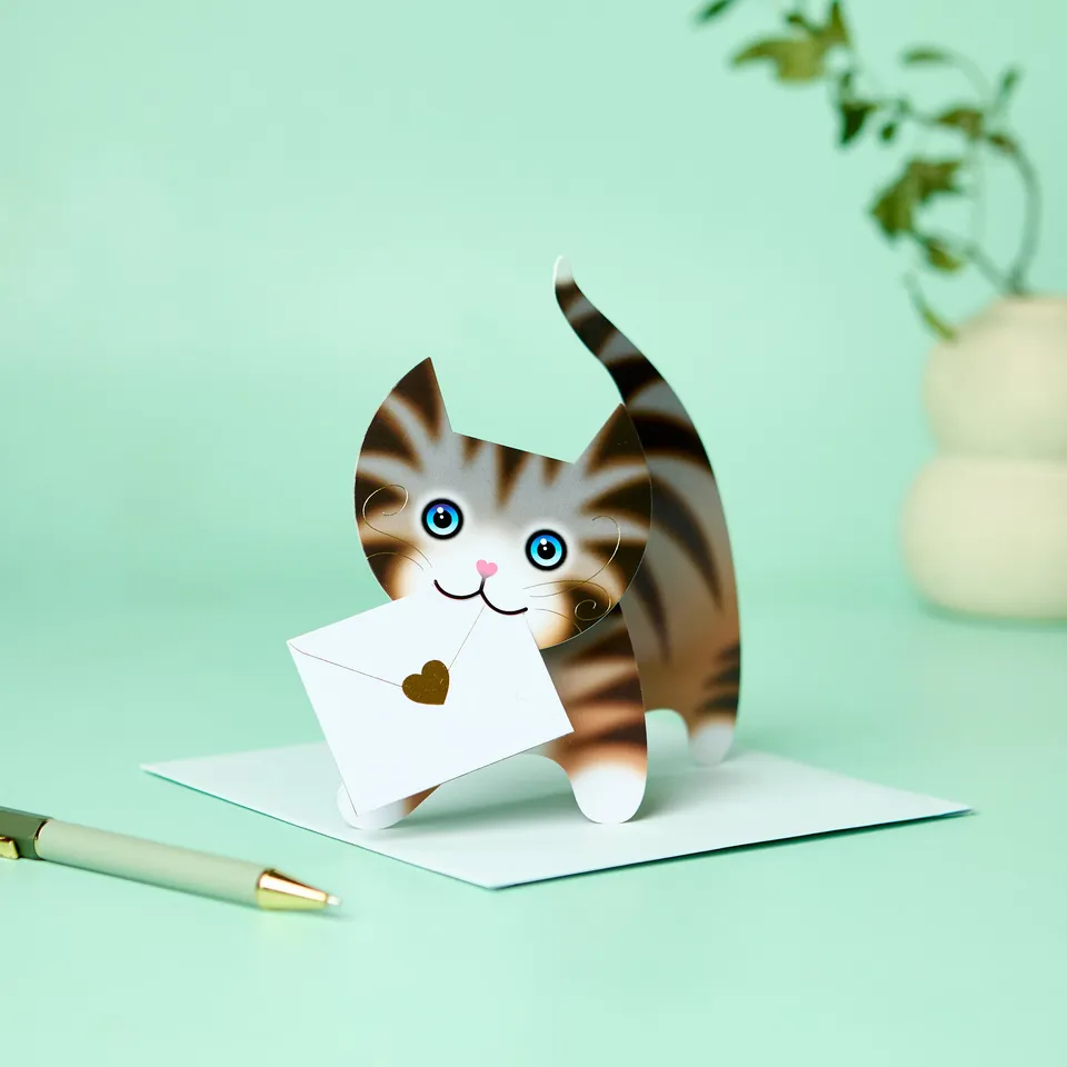 special-delivery-katze-tabby-3d-grusskarte-mark-jamieson image 1