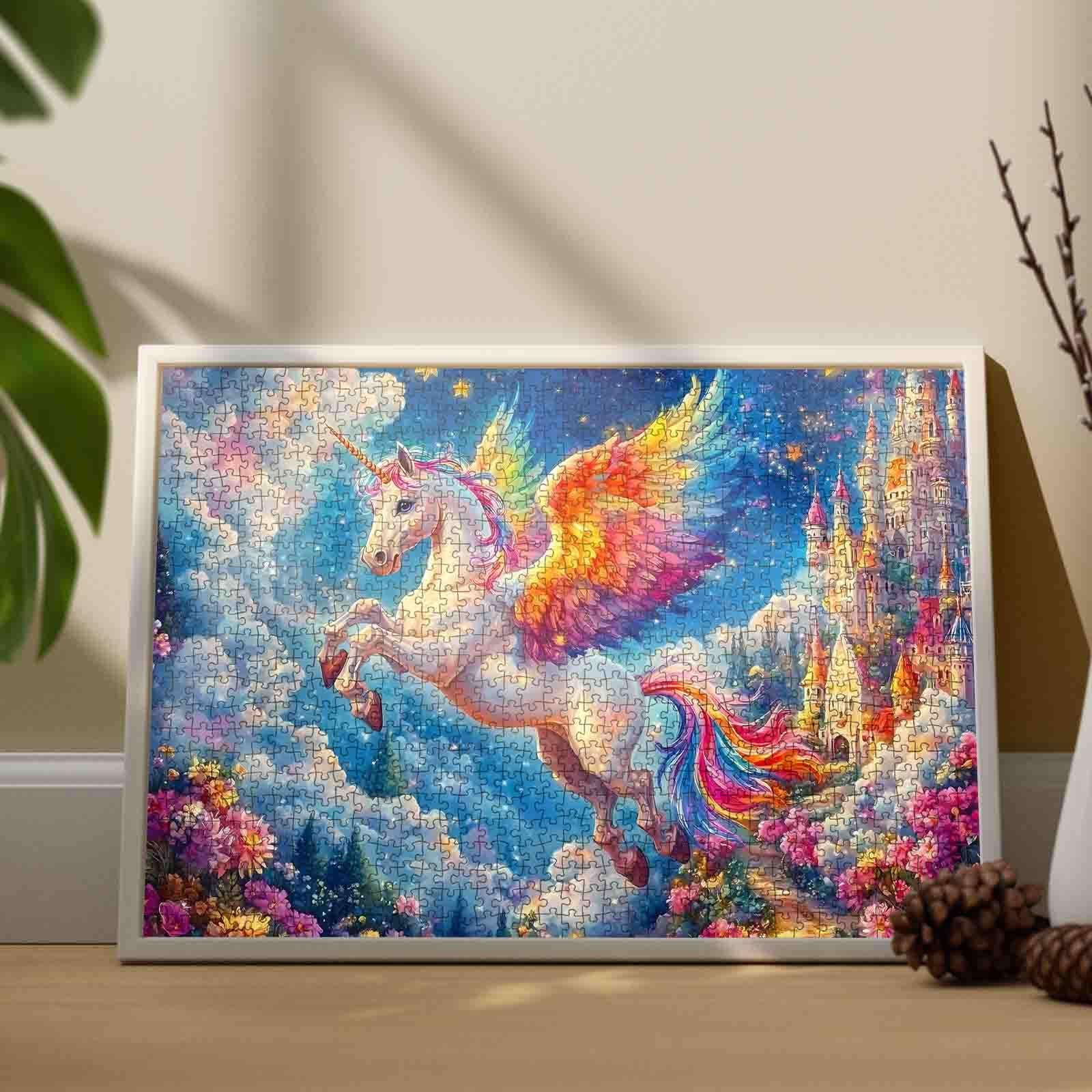tucocoo-unicorn-puzzle-1000-teile-regenbogen-fantasy image 3