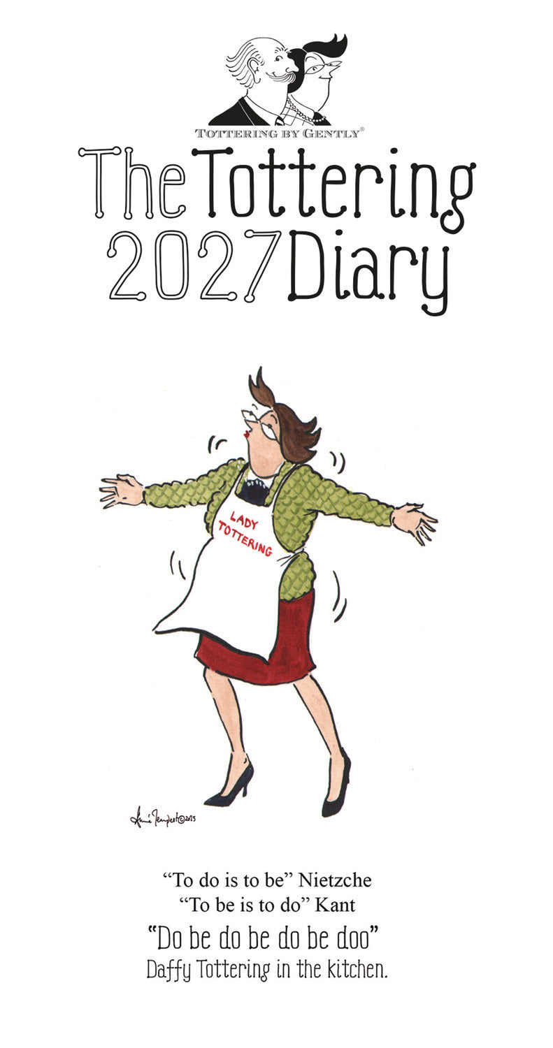 otter-house-tottering-by-gently-slim-diary-2027-taschenkalender image 1