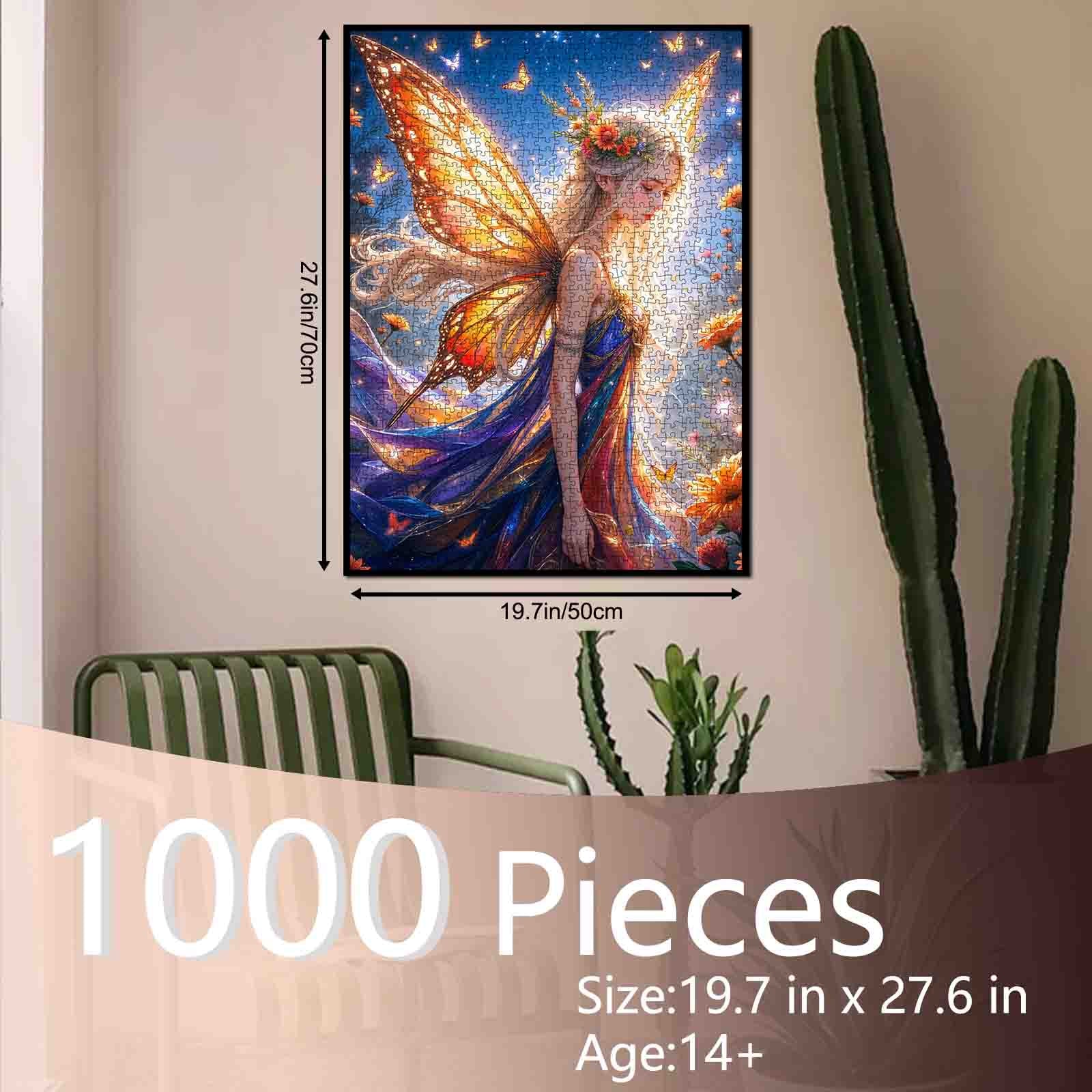 tucocoo-golden-wing-fairy-puzzle-1000-teile-fantasy image 5