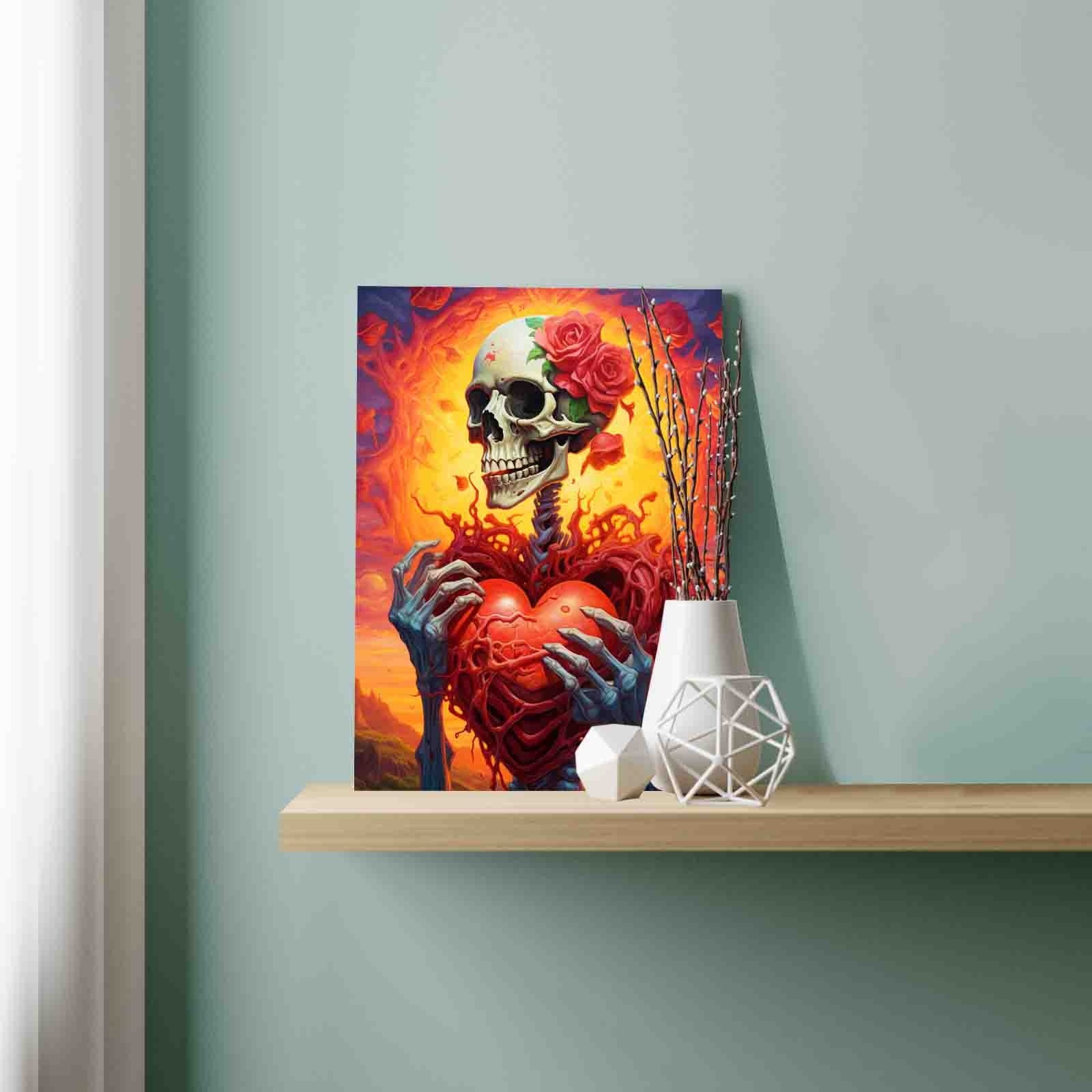 tucocoo-paint-by-numbers-burning-passion-skeleton-malen-nach-zahlen-40x50 image 3