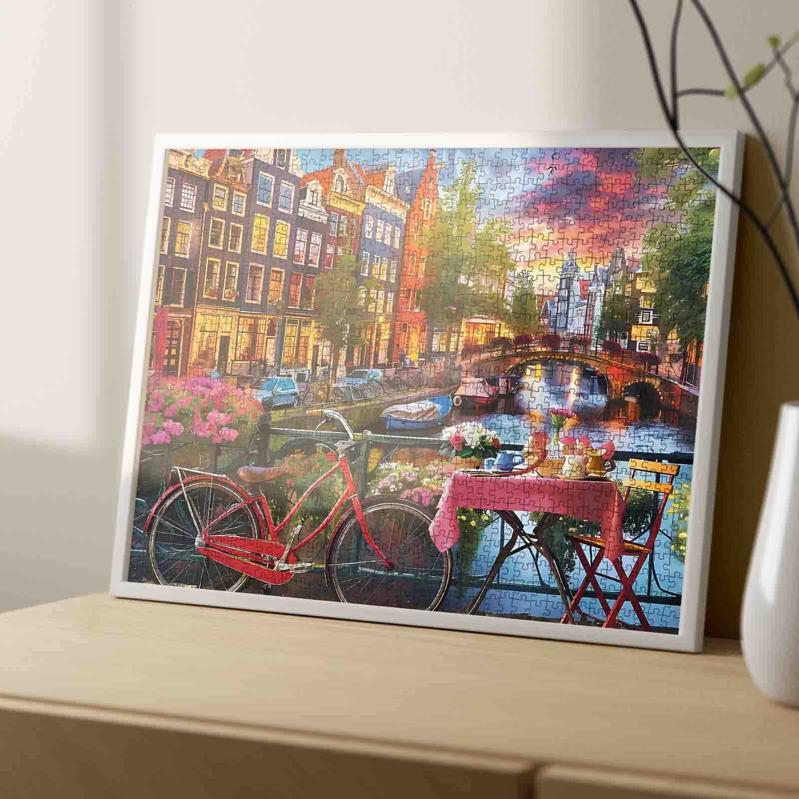 tucocoo-amsterdam-canal-puzzle-1000-teile-stadt-abend image 4