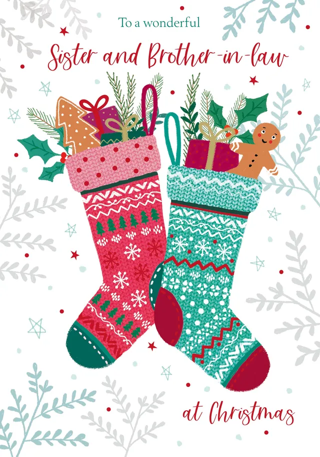 otter-house-christmas-sister-brother-in-law-weihnachtskarte image 1