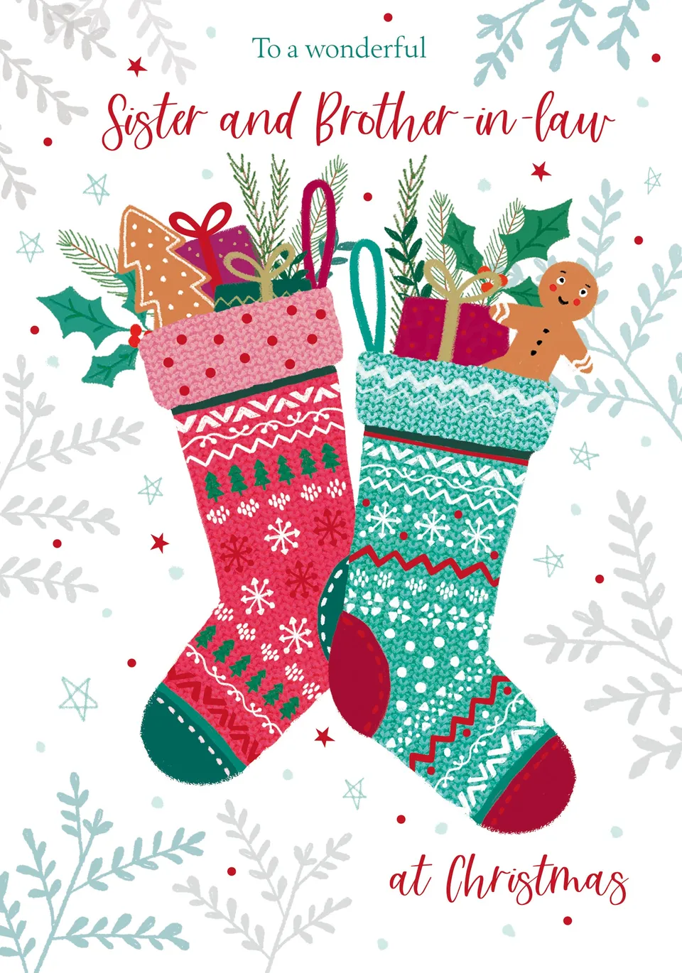 otter-house-christmas-sister-brother-in-law-weihnachtskarte image 1