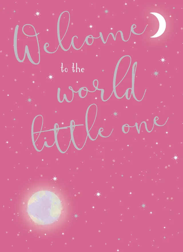 otter-house-welcome-to-the-world-babykarte-rosa-neugeboren-mond image 1