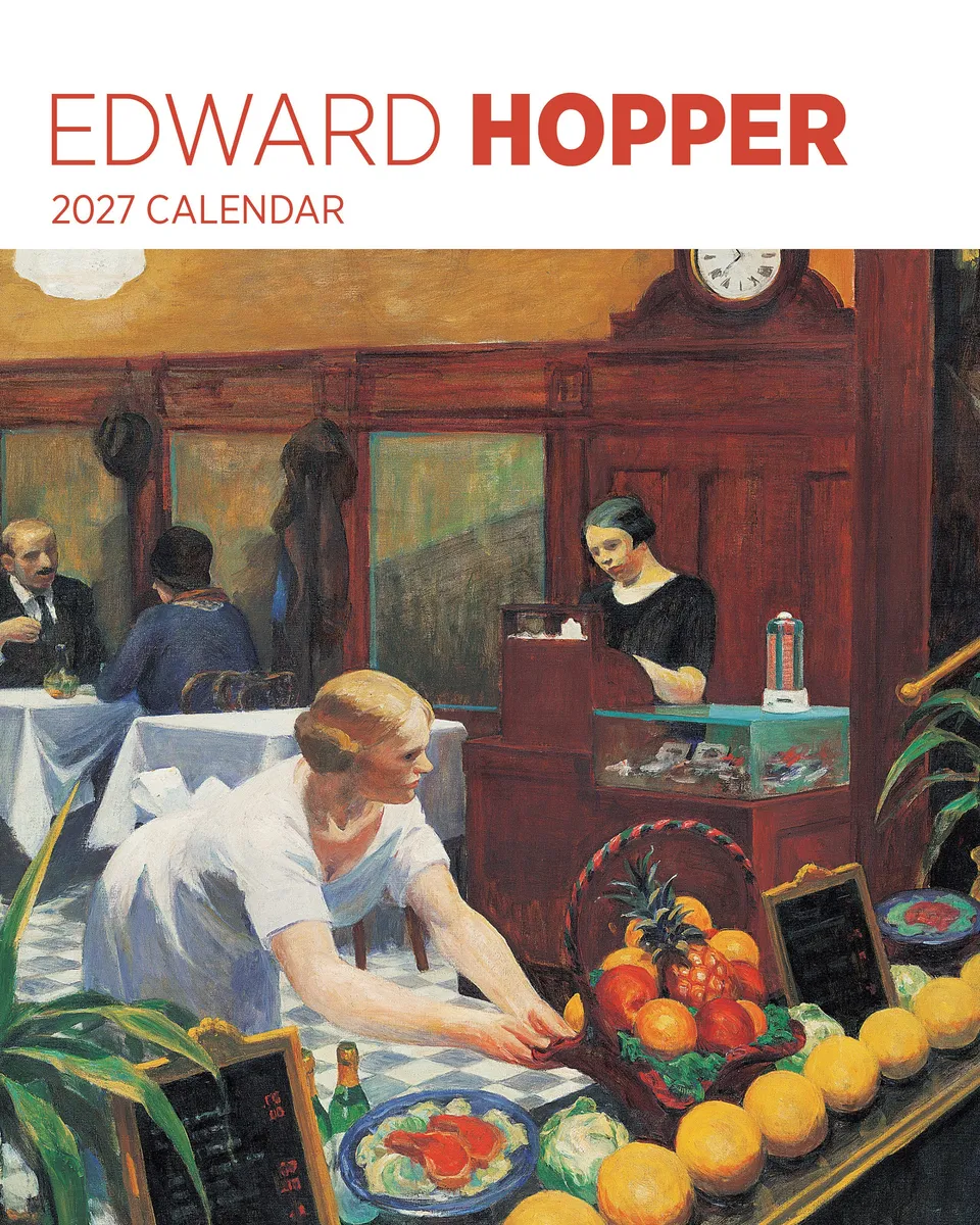 pomegranate-edward-hopper-2027-mini-wandkalender-amerikanische-kunst image 1