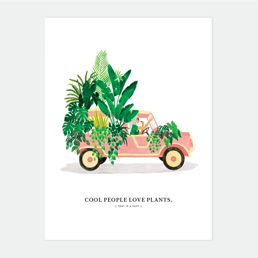 all-the-ways-to-say-mehari-with-plants-poster-50x70-cm-retro-botanik image 1