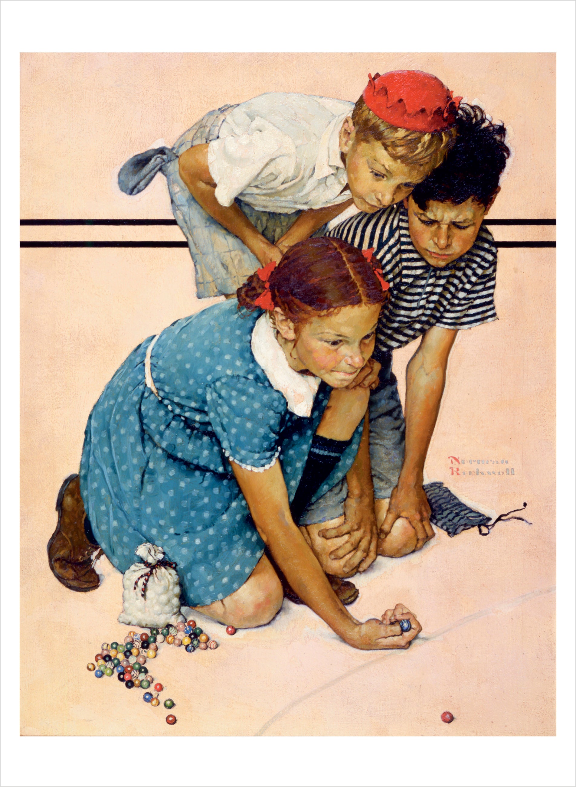 pomegranate-postcards-norman-rockwell-postkartenbuch-30-karten image 5