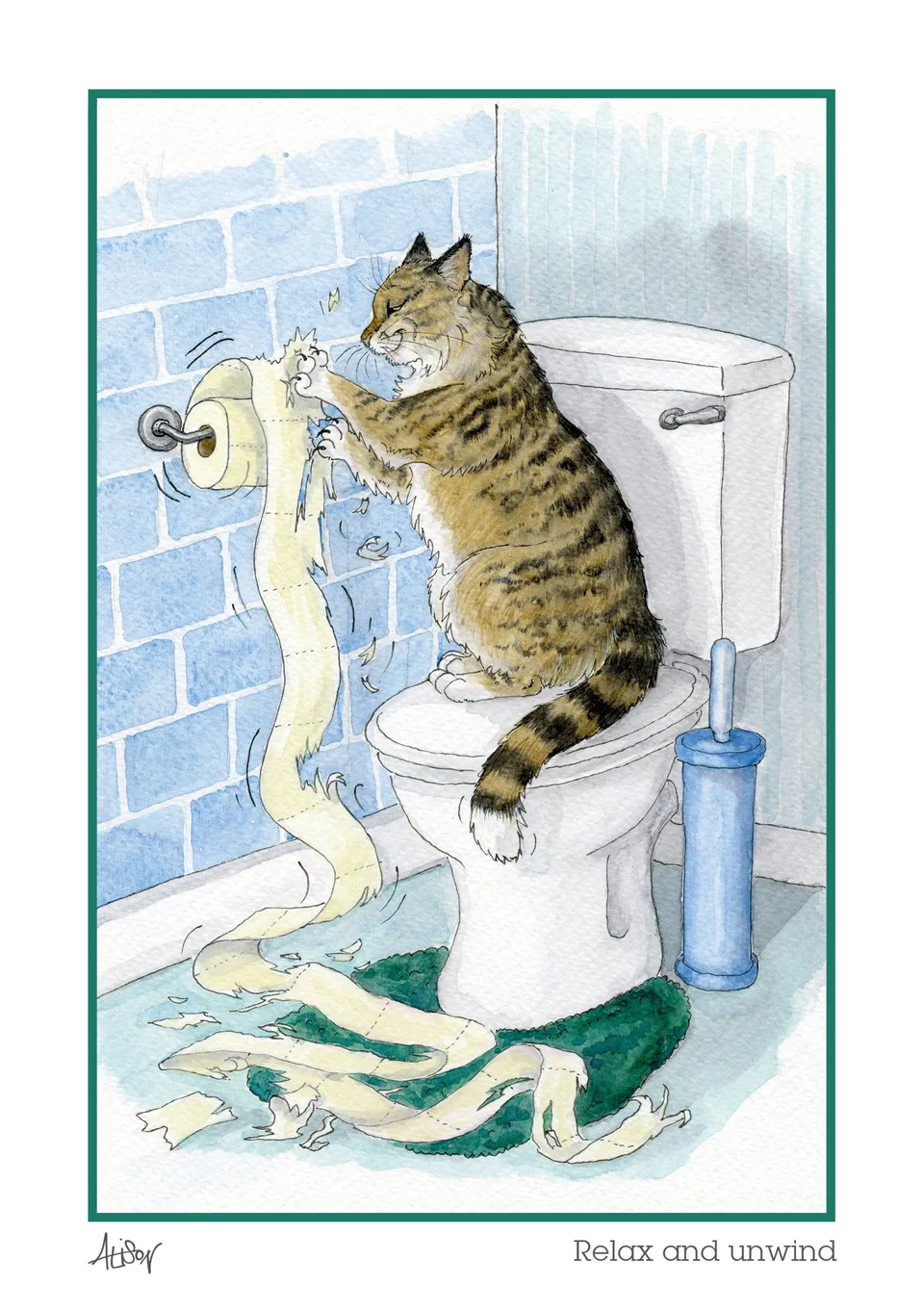 otter-house-alison-s-animals-gru-karte-relax-and-unwind-katze image 1