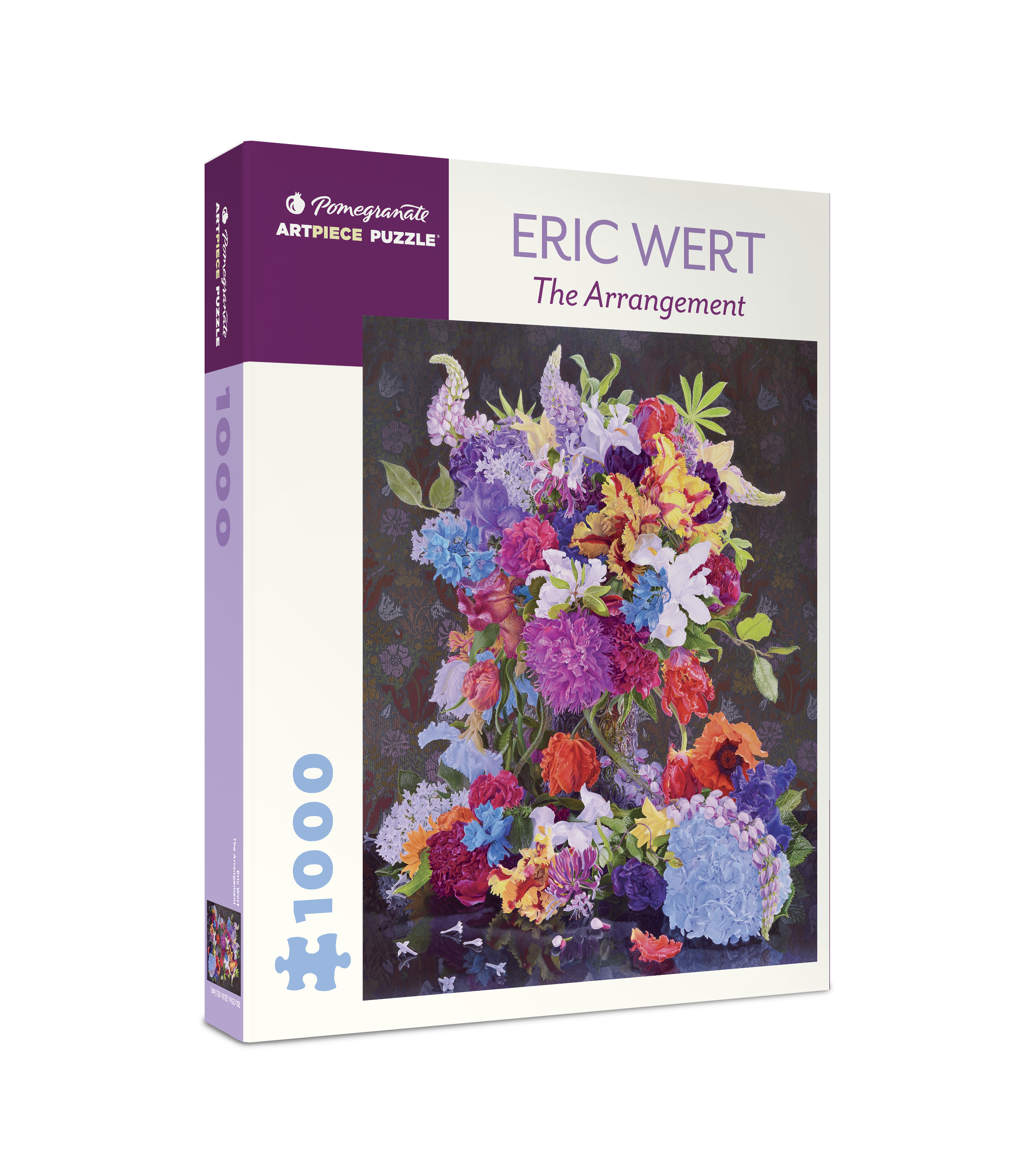pomegranate-puzzle-eric-wert-arrangement-1000-teile-blumen image 1