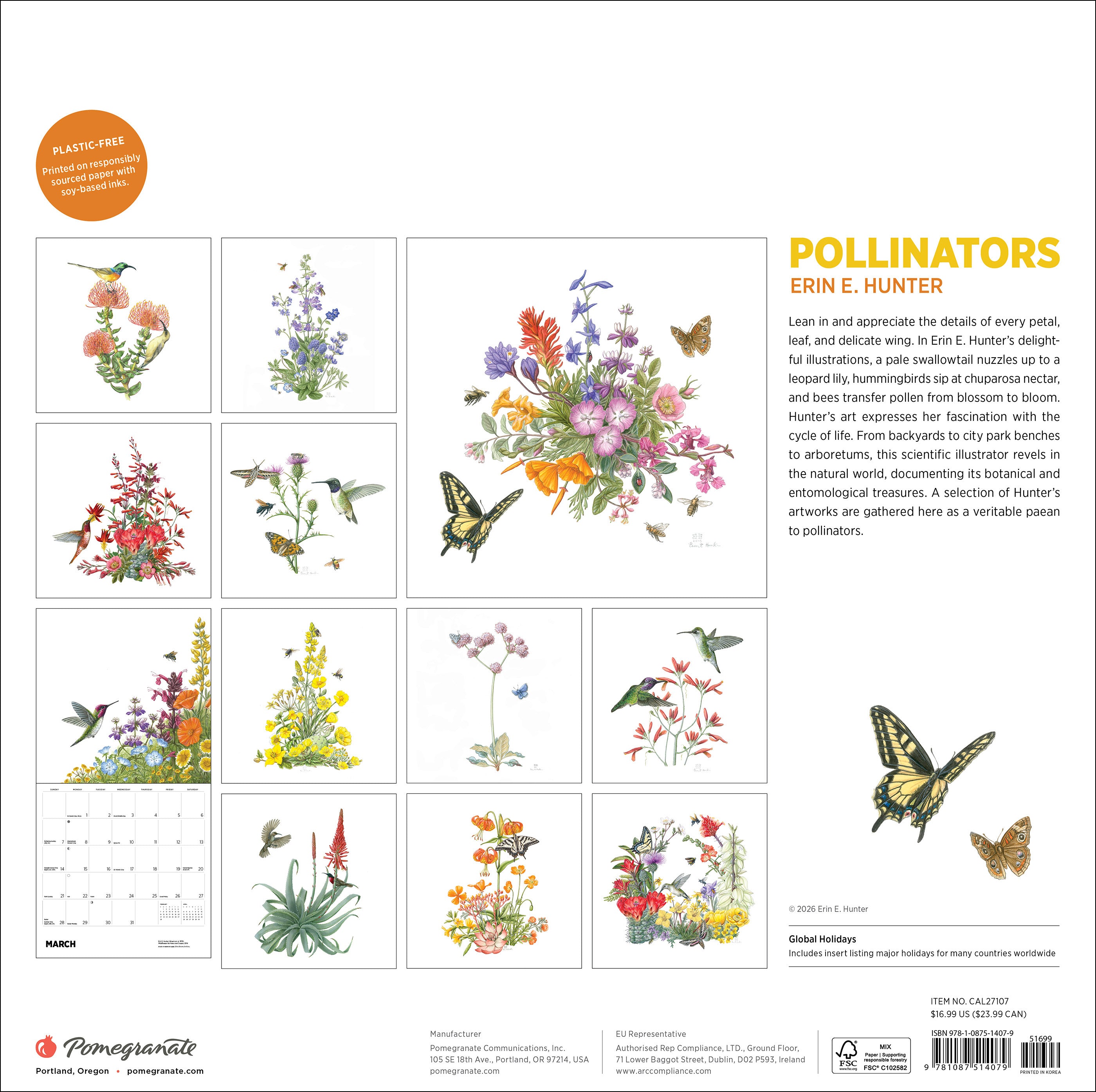 pomegranate-pollinators-2027-wandkalender-erin-hunter image 8