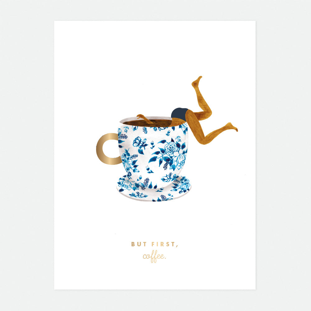 all-the-ways-to-say-but-first-coffee-poster-kaffeetasse image 1