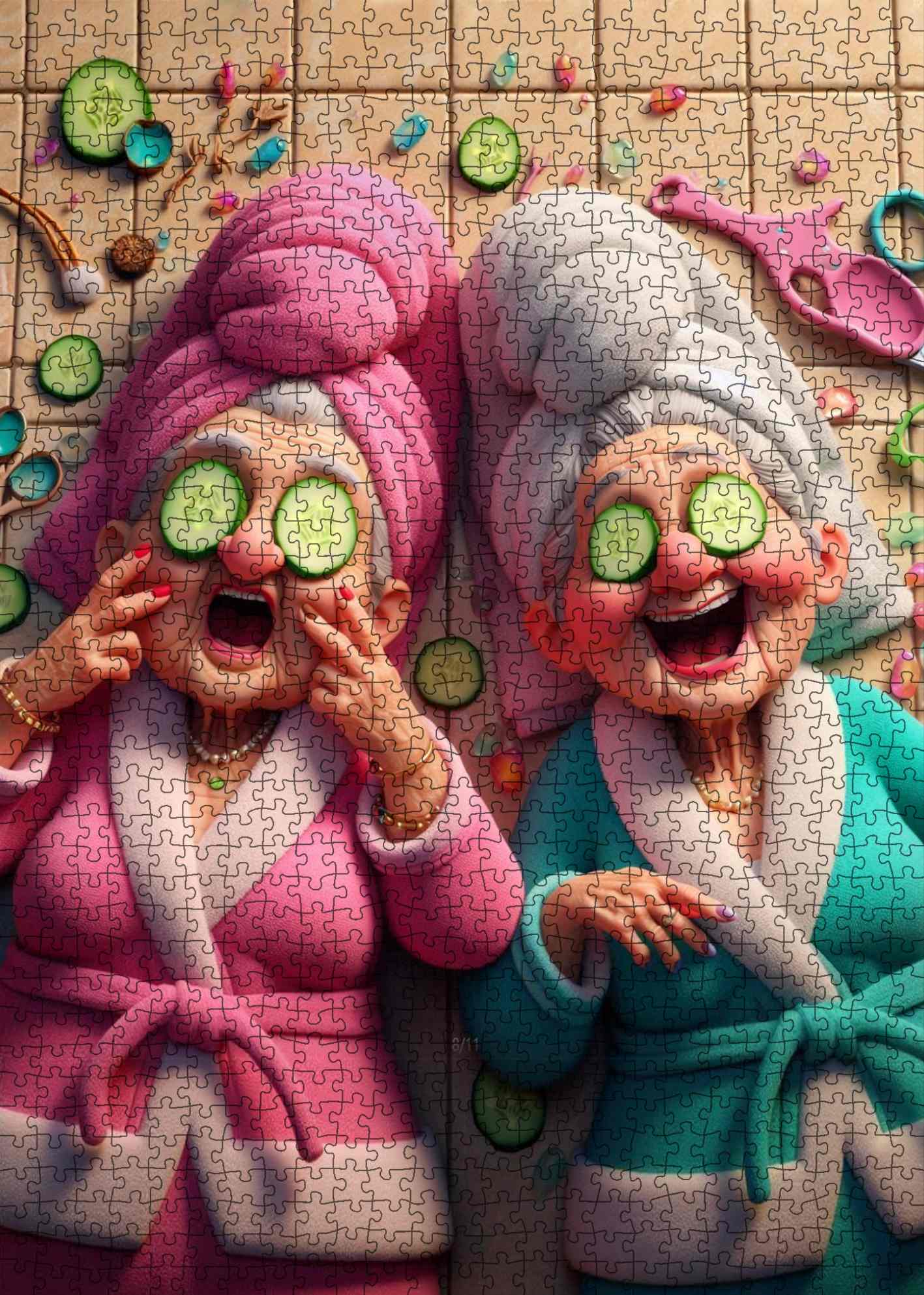 tucocoo-spa-day-laughs-puzzle-1000-teile-wellness-motiv image 2