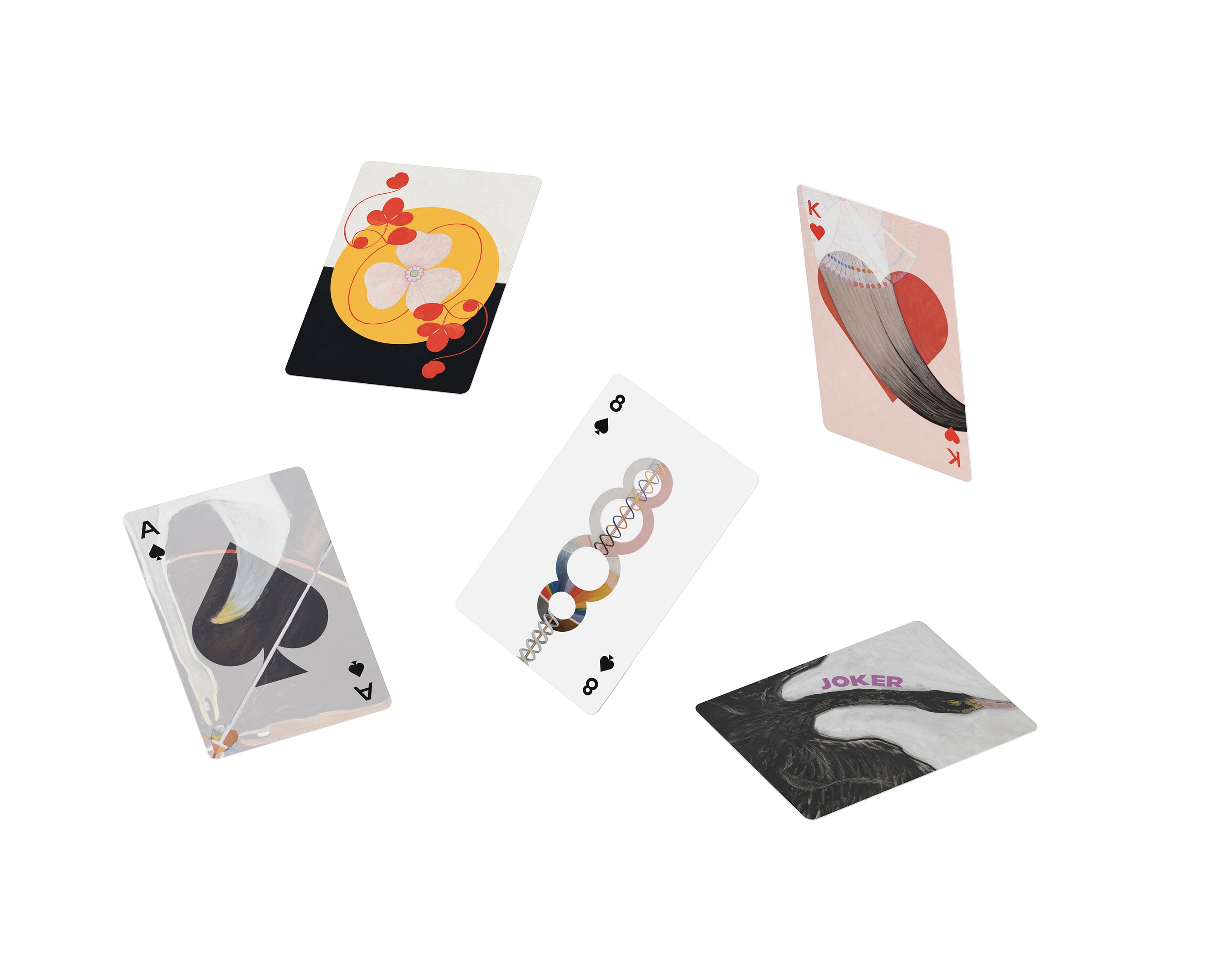 pomegranate-hilma-af-klint-spielkarten-kartenspiel-abstrakt image 3