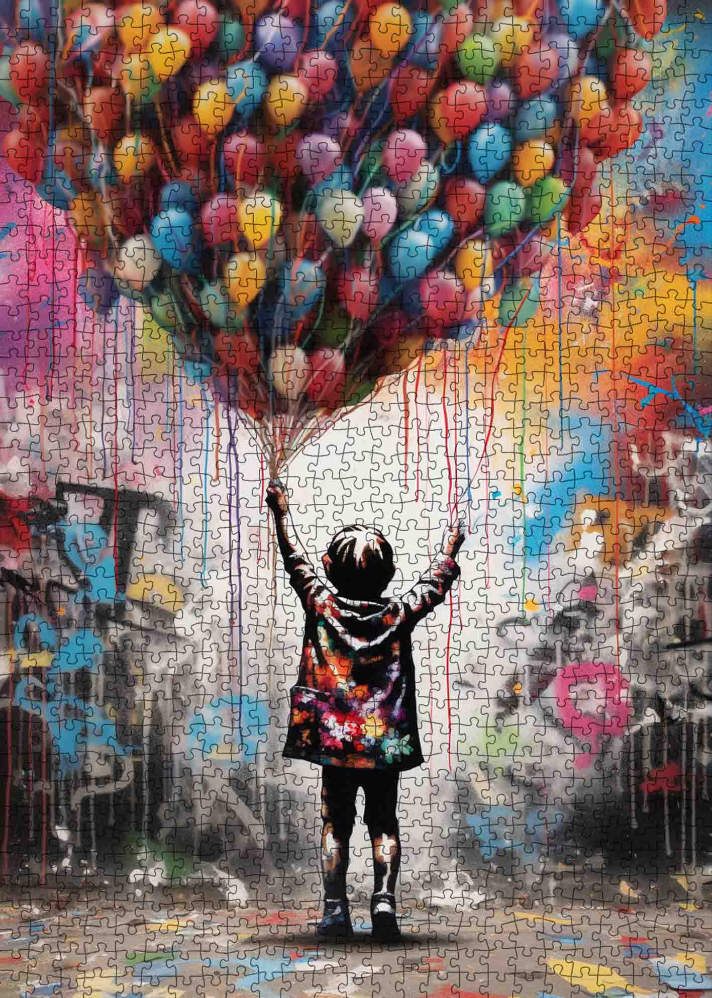 tucocoo-boy-with-colorful-balloons-puzzle-1000-teile-graffiti image 2