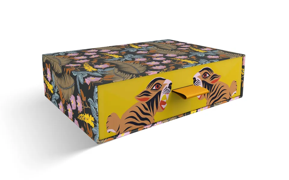 pomegranate-boxed-notecards-kate-blairstone-kartenset-blumen-tiere image 1