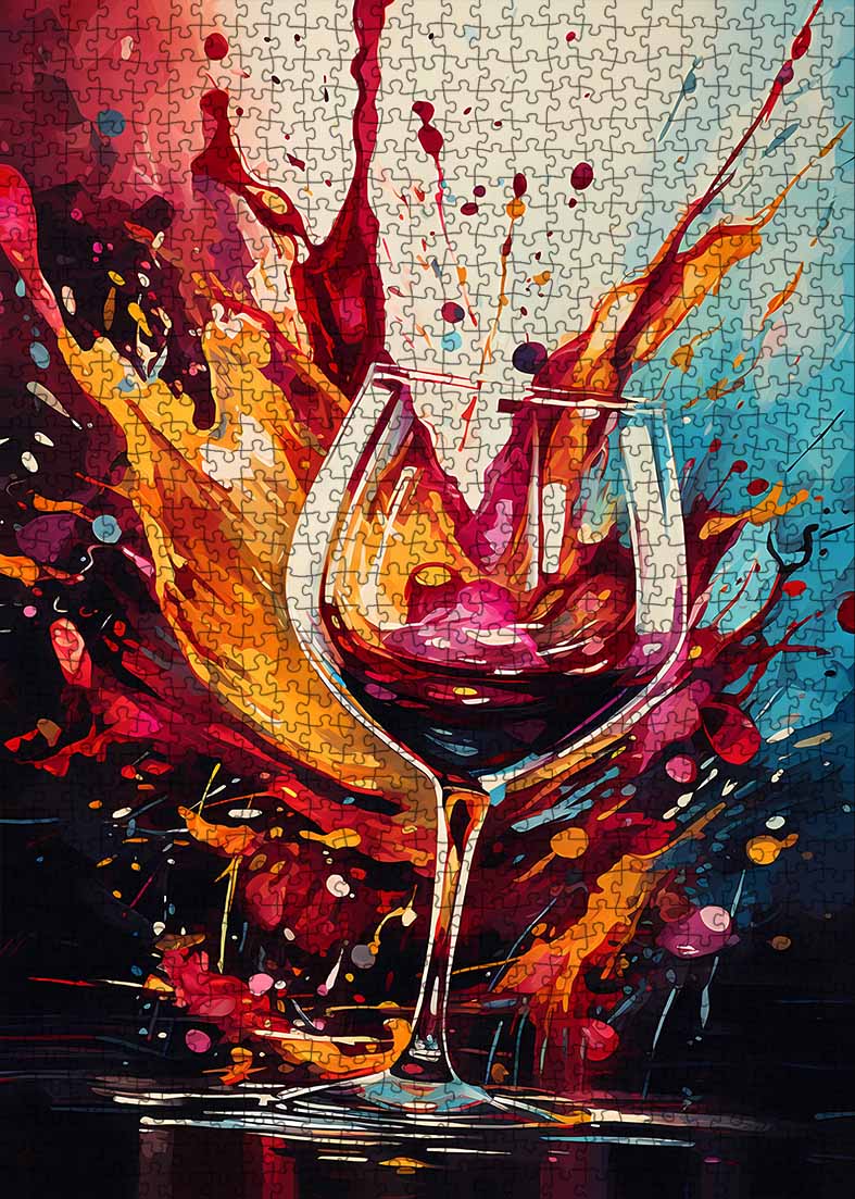 tucocoo-vibrant-wine-splash-1000-teile-puzzle-wein image 2