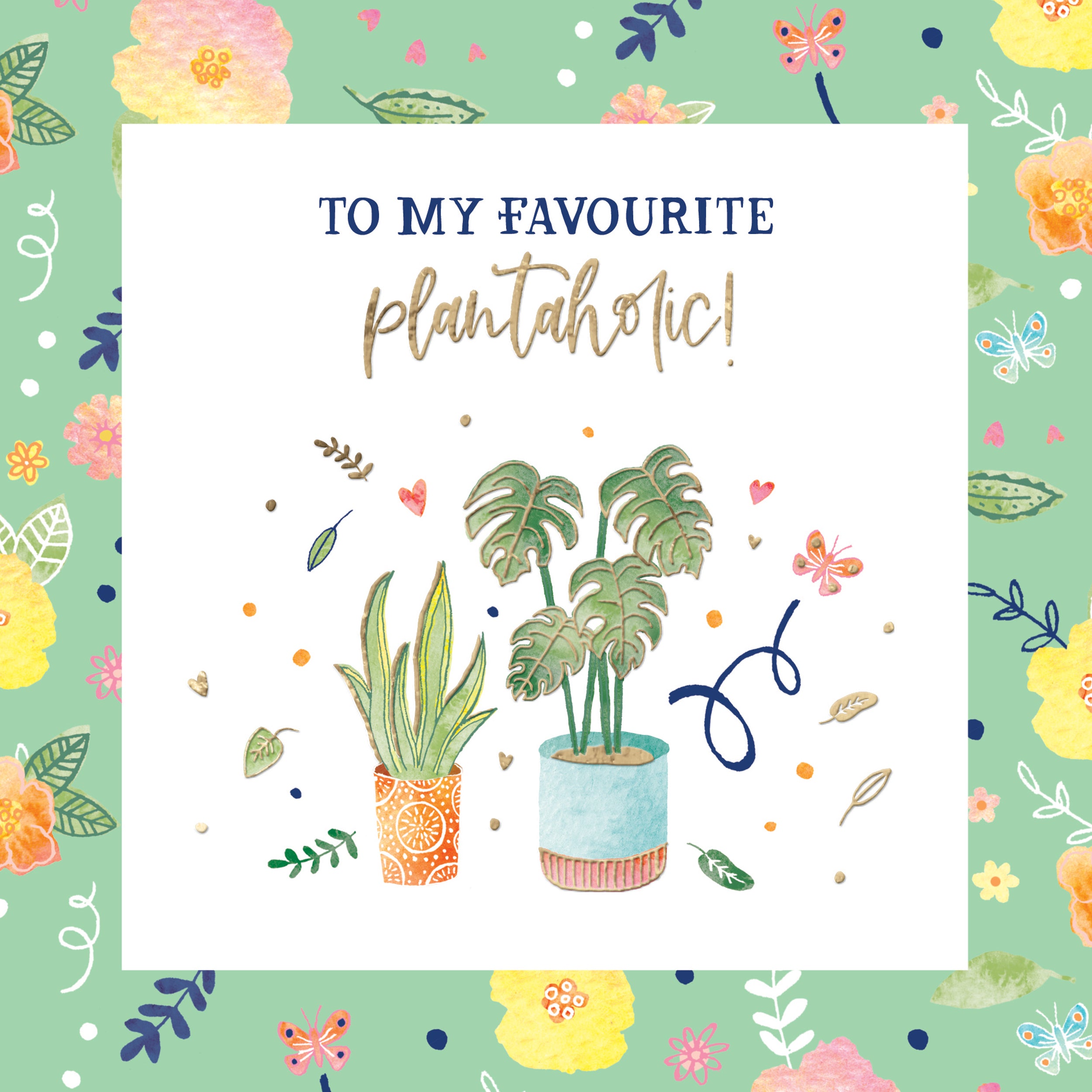 otter-house-plantaholic-geburtstagskarte-pflanzen-party-spritz image 1
