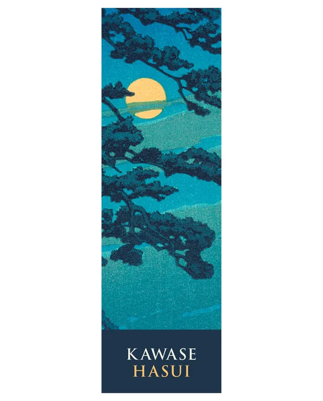 pomegranate-kawase-hasui-full-moon-at-magome-lesezeichen-japan-kunst image 1