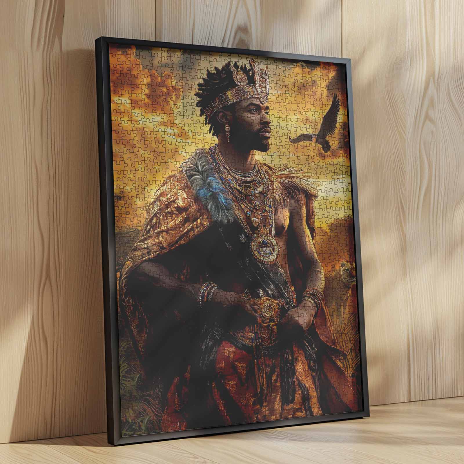 tucocoo-majestic-african-king-eagle-puzzle-1000-teile image 4