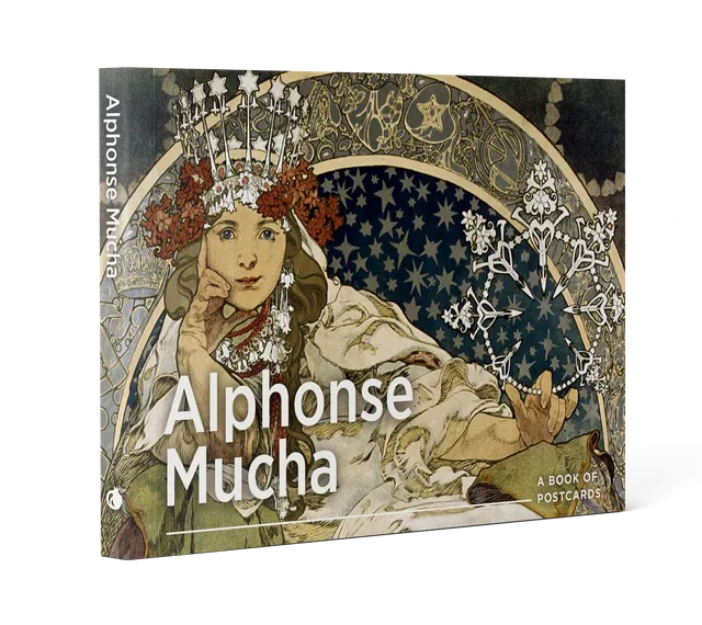 pomegranate-alphonse-mucha-postkartenbuch-30-postkarten image 1
