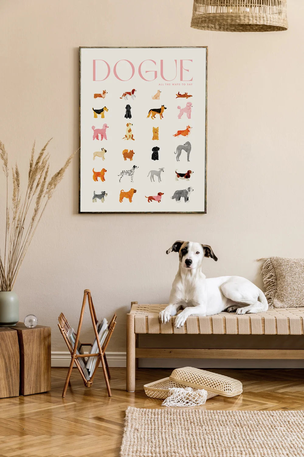 all-the-ways-to-say-dogue-poster-medium-29-7x39-7cm-hund-mode image 2