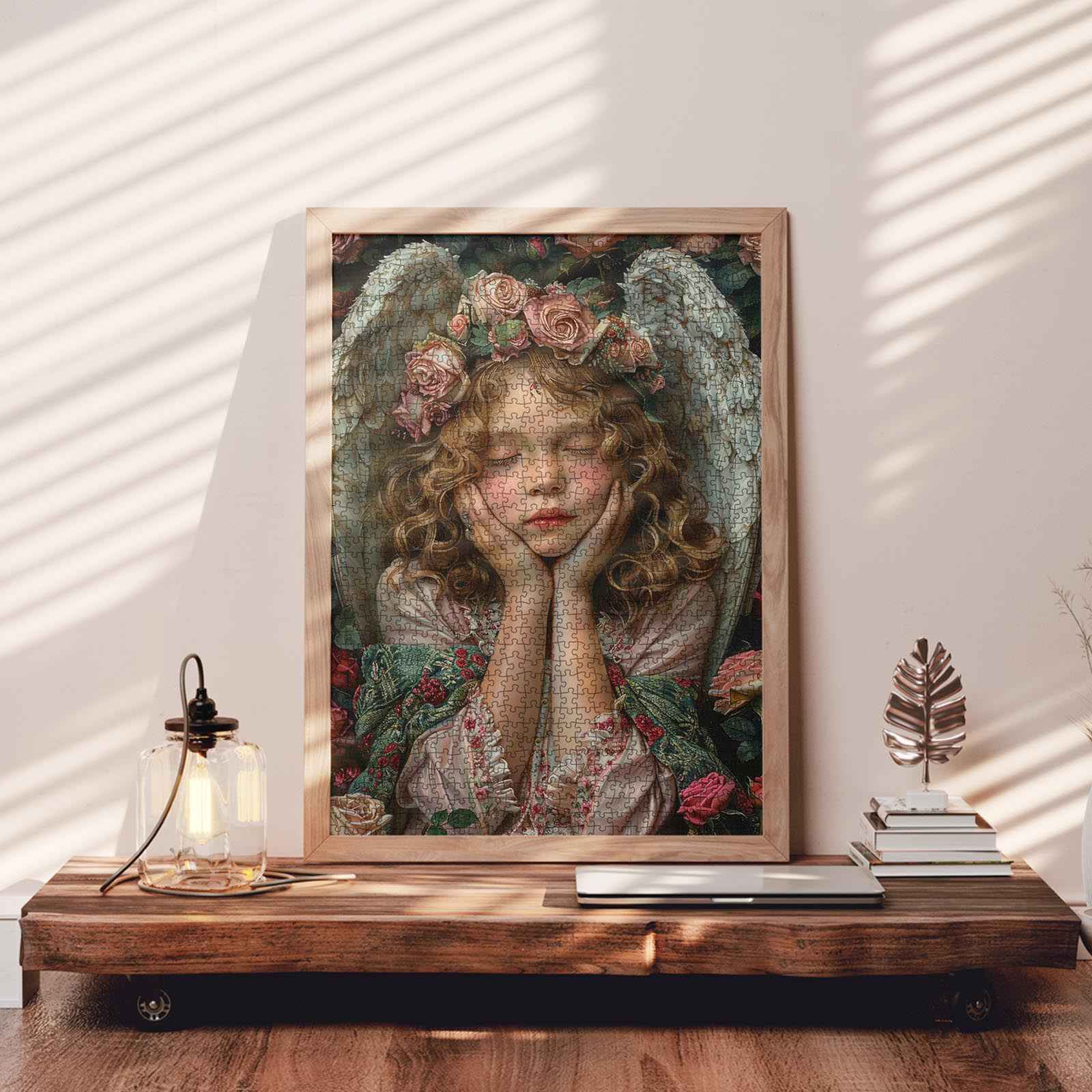 tucocoo-angelic-beauty-roses-puzzle-1000-teile-engel image 3