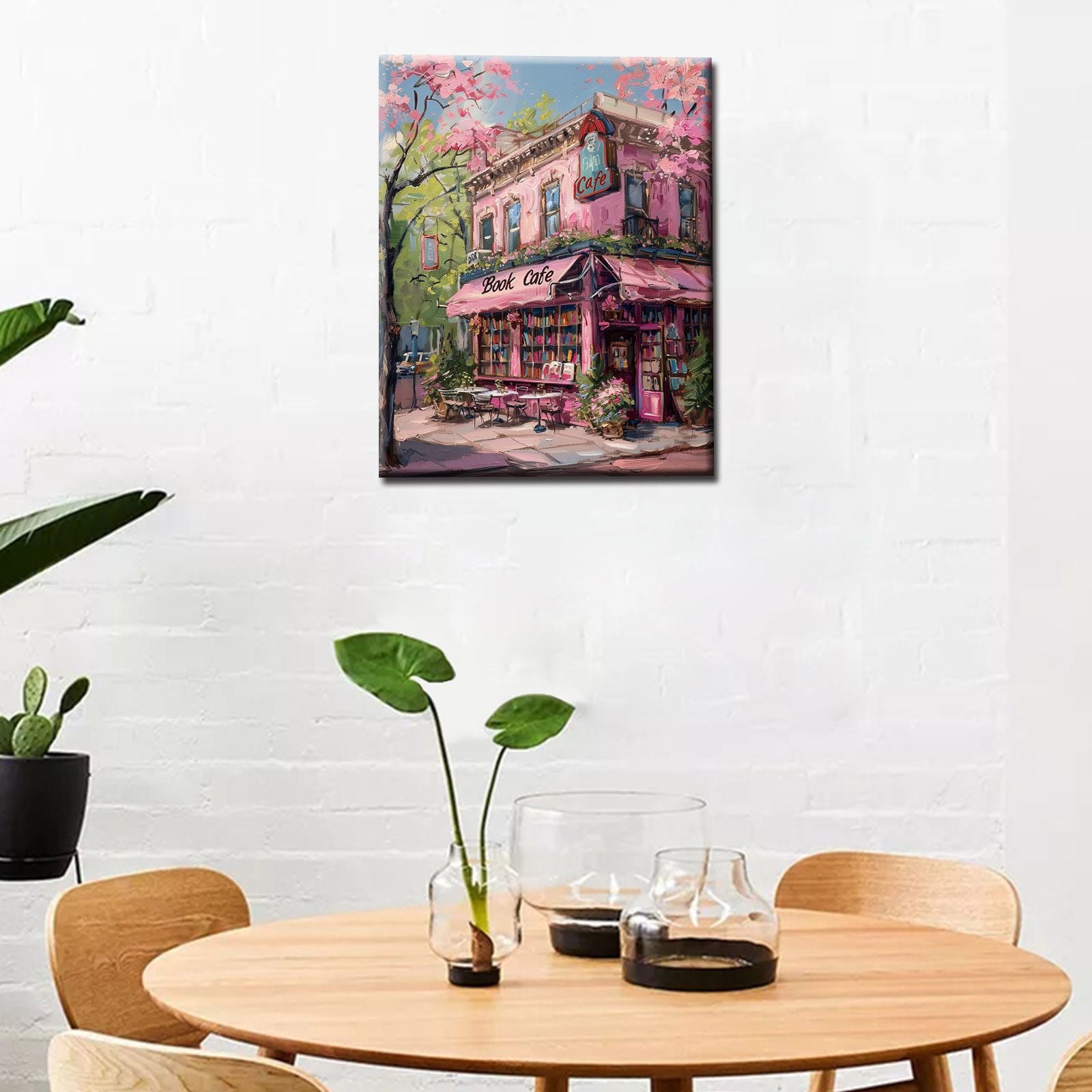 tucocoo-charming-pink-book-caf-malen-nach-zahlen-40x50 image 3