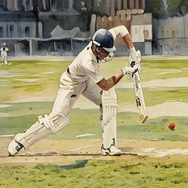 otter-house-greetings-cards-alex-sharp-cricket-gru-karte-sport image 1
