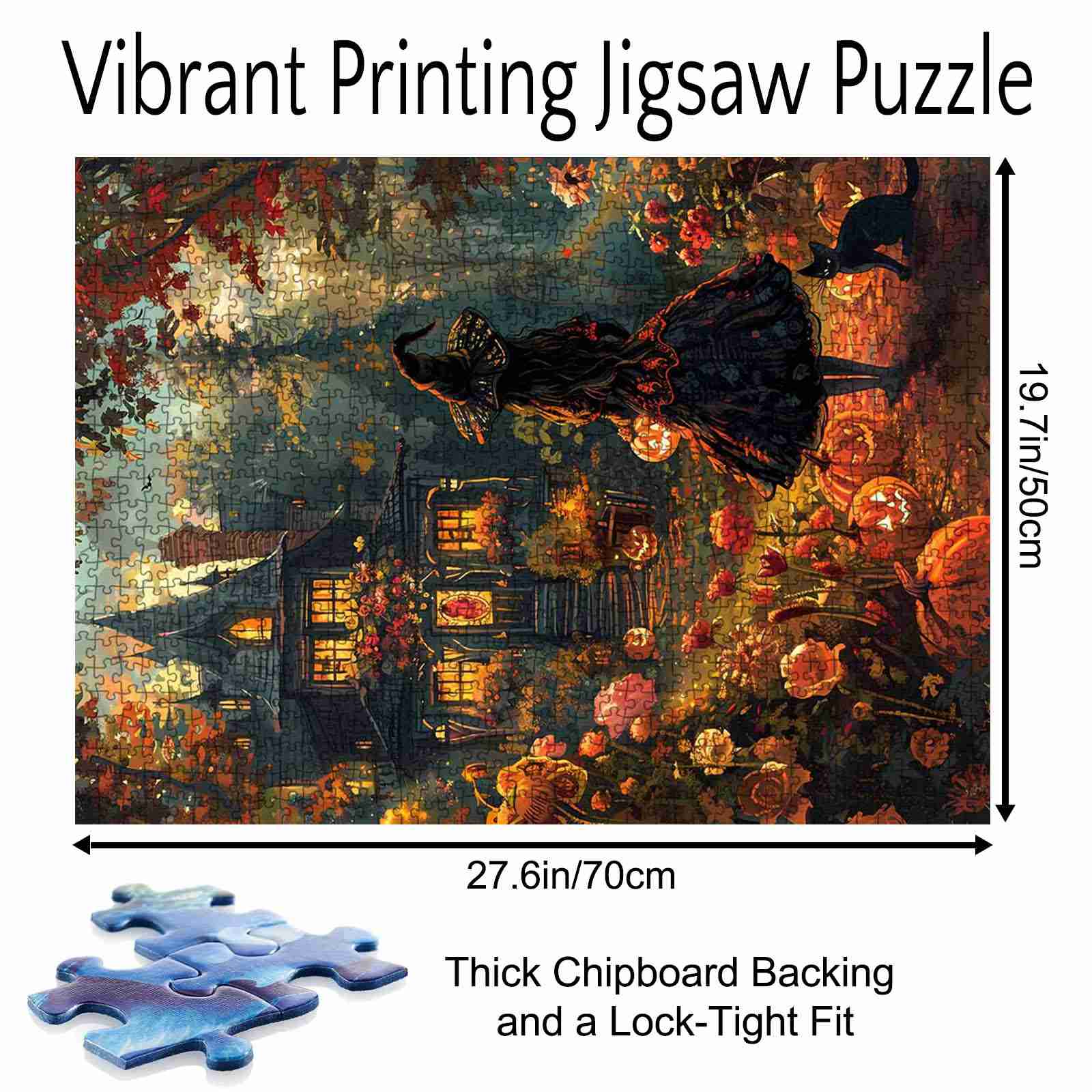 tucocoo-halloween-witch-cat-puzzle-1000-teile-hexe image 5