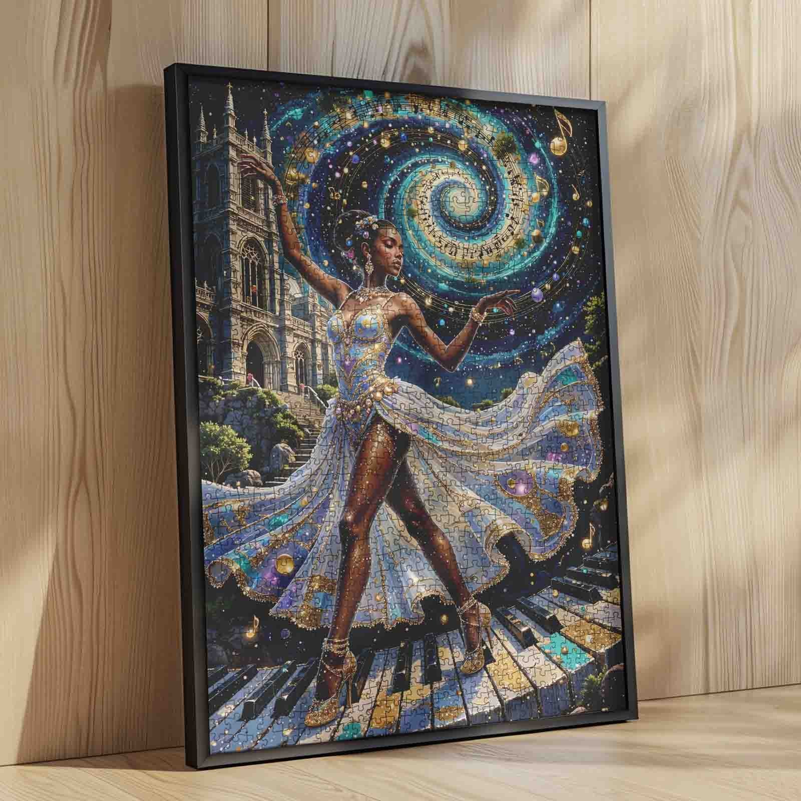 tucocoo-cosmic-ballet-dancer-puzzle-1000-teile-sterne image 4