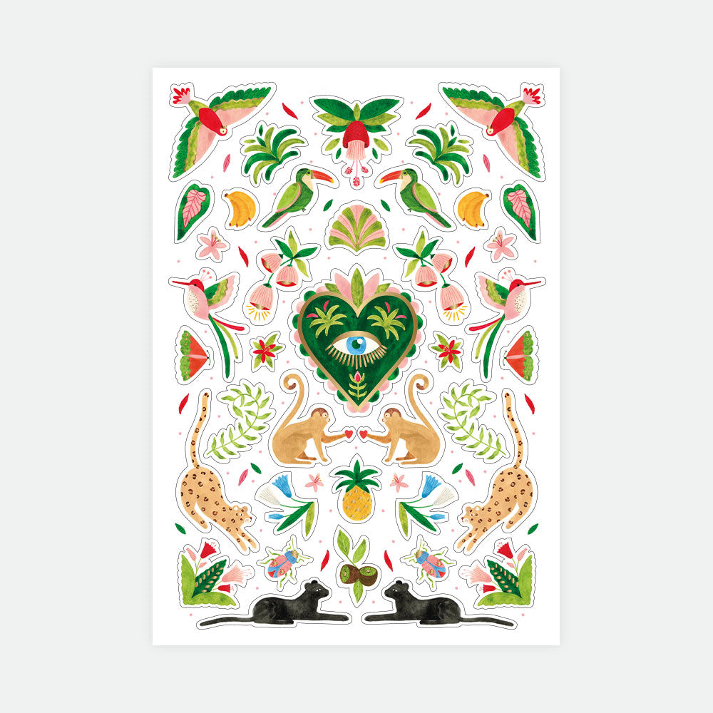all-the-ways-to-say-mexican-jungle-sticker-3er-set-110-st-ck image 2