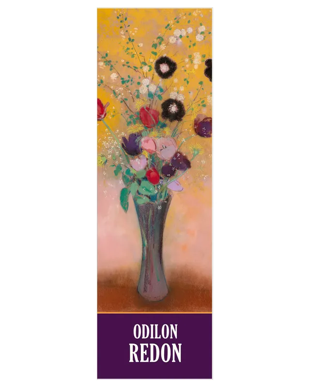 pomegranate-odilon-redon-blumenvase-lesezeichen-blumen image 1
