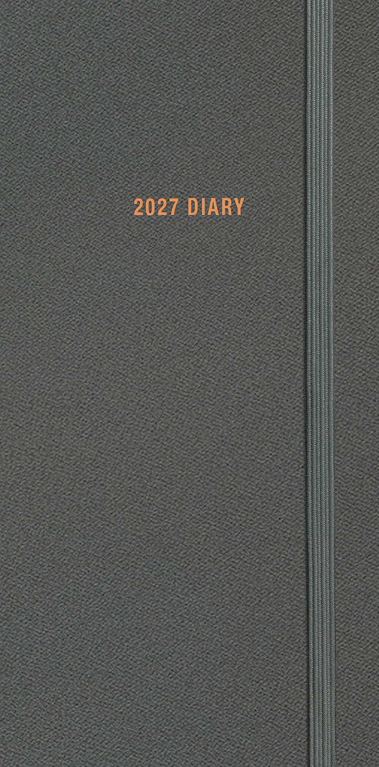 otter-house-fashion-diary-charcoal-slim-tagebuch-2027 image 1