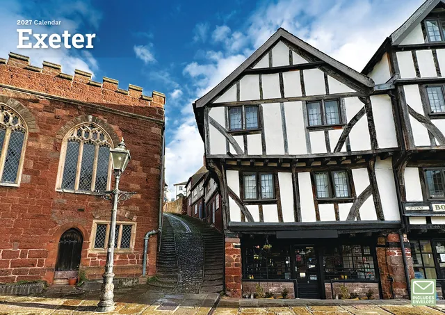 otter-house-exeter-a4-kalender-2027-stadt image 1