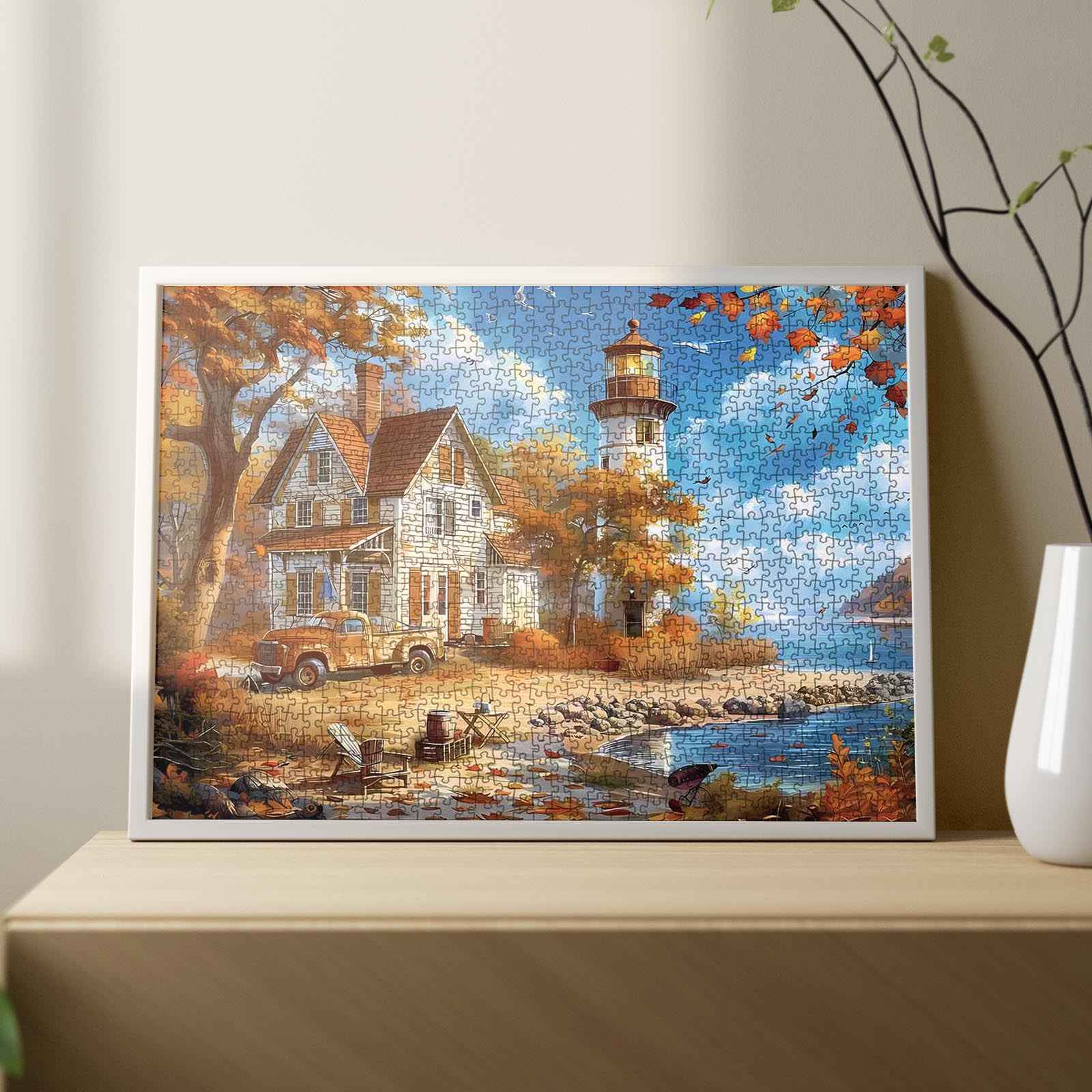 tucocoo-cabin-on-the-coast-in-autumn-puzzle-1000-teile-herbst image 3