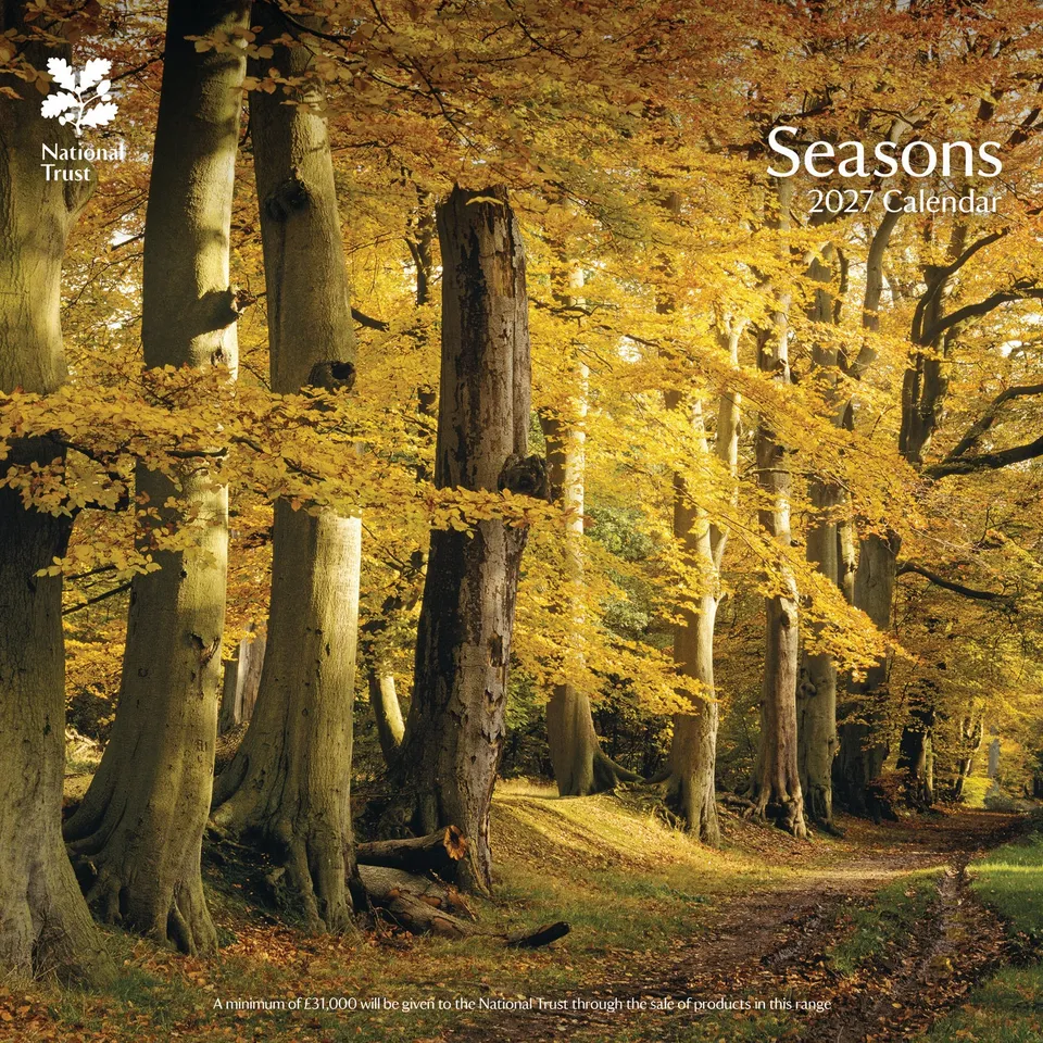 otter-house-seasons-national-trust-wandkalender-2027-natur image 1